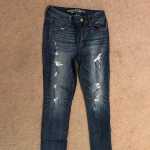 AMERICAN EAGLE high rise  jegging  size 8